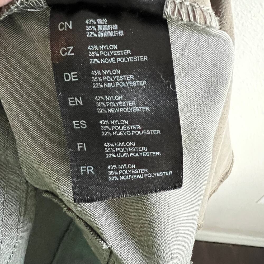 Kuhl Trekr Kapri Capri Hiking Pant Women's 10 Gray Mid Rise Cinched Outdoor - Picture 7 of 8